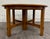Late 20th Century Vintage Richardson Brothers Co Solid Oak 54 Inch Round Dining Table For Sale - Image 5 of 18