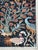 A hand-knotted Tree of Life rug, woven in Afghanistan on a deep indigo ground and filled from edge to edge with a garden...