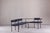 Postmodern Vintage Steel and Fabric Bench, Italy, 1990s For Sale - Image 3 of 16