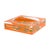 Tiger Seeing Double Orange Acrylic Candy Catchall Dish, Small For Sale - Image 4 of 11