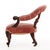 French French Rosewood Continuous Arm Chair, C 1860. For Sale - Image 3 of 7