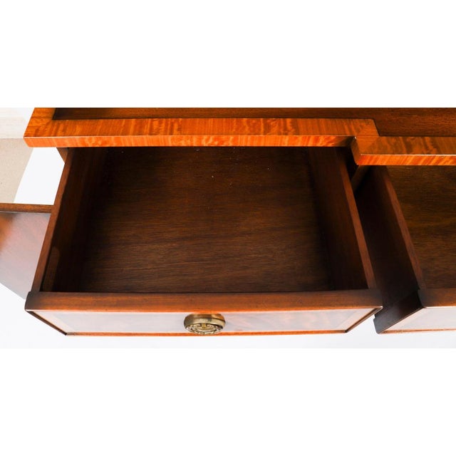 Vintage Flame Mahogany Sideboard from Harrods, Late 20th Century For Sale - Image 13 of 18