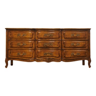 Henredon Furniture Villandry Collection Country French Provincial 72" Triple Dresser 3201-03 For Sale
