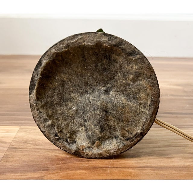 Mid-20th Century Italian Tole Strawberry Table Lamp – Cottagecore / Country French Style For Sale - Image 12 of 12