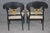 Set 4 Regency Style Ebonized and Gilt Fantastic Armchairs For Sale - Image 4 of 7