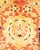 Traditional Mogul, One-of-a-Kind Hand-Knotted Area Rug - Orange, 8' 2" x 10' 2" For Sale - Image 3 of 8
