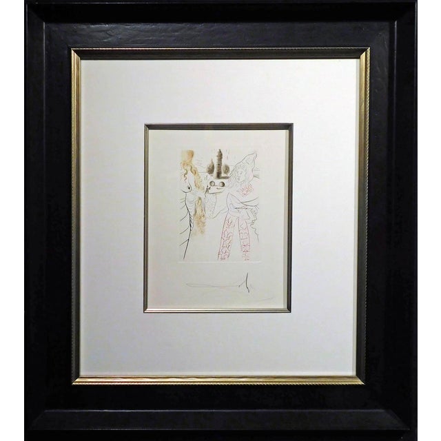 Salvador Dalí Le Décameron (Decameron) 1972 the Complete Set of 10 Etchings For Sale - Image 14 of 18