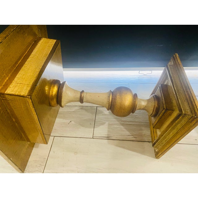 Hollywood Regency Italian Tilt Top Game Table Gilded Hollywood Regency Style For Sale - Image 3 of 11