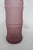 Purple Frosted Glass Vase Vintage Bamboo Hooped Mid Century Modern Style 4746b For Sale - Image 4 of 11