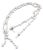 Mid 20th Century Tiffany & Co. Jazz Diamond Lariat Drop Platinum Necklace For Sale - Image 12 of 13