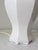Ceramic Vintage White Ceramic Ginger Jar Lamps, a Pair For Sale - Image 7 of 8