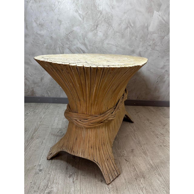 Console Table from McGuire, 1980s For Sale - Image 6 of 12