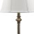 Rimini 33.5" Console Table Lamp in Antique Silver - a Pair For Sale - Image 4 of 9