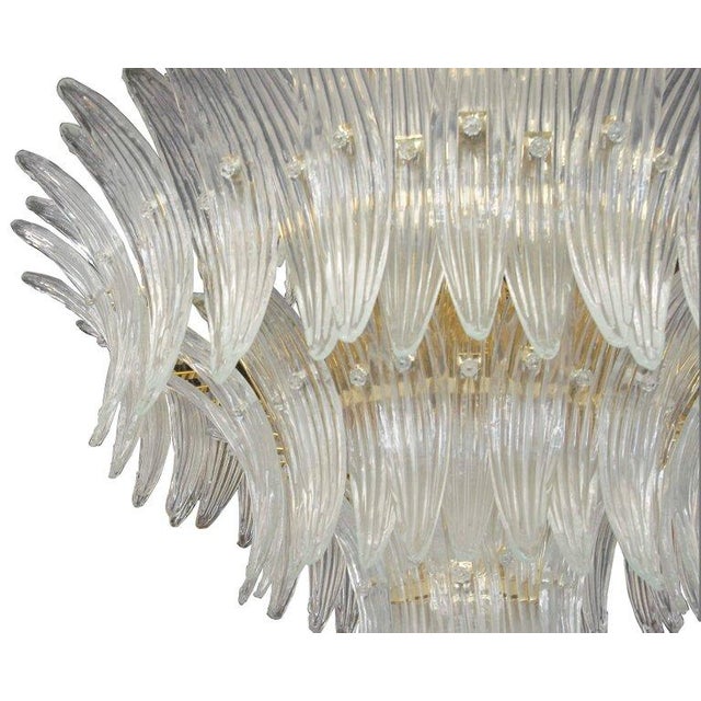 Italian 21st Century Tropical Palmette Chandelier by Fabio LTD For Sale - Image 3 of 5