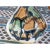 Ceramic Vintage Studio Art Pottery Drip Glaze Sculptural Vase Signed Hoffman For Sale - Image 7 of 9