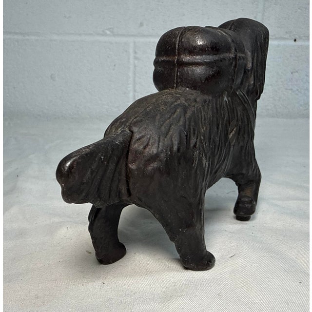 Antique Early 1900's Cast Iron St Bernard Dog Pack Still Coin Bank a.c. Williams For Sale - Image 9 of 10
