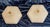 Vintage Ceiling Lamps with Hexagonal Frosted Glass Shade and Concealed Mounting, 1980s, Set of 2 For Sale - Image 6 of 7