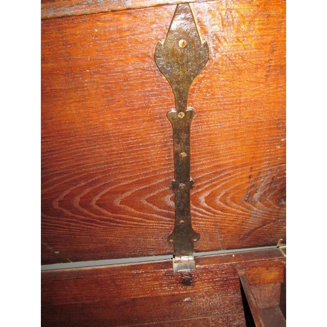 Antique Renaissance Chest in Oak, Cologne, 1630s For Sale - Image 11 of 16