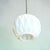Mid-Century Modern Scandinavian Style White Acrylic Origami Pendant Lamp, 1960s For Sale - Image 6 of 12