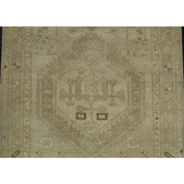 Turkish Vintage Anatolian Runner Rug 3'2" x 9'5" #17129 For Sale In Houston - Image 6 of 8