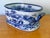 Blue 1980s Nautical Blue and White Transferware Foot Bath Planter For Sale - Image 8 of 11