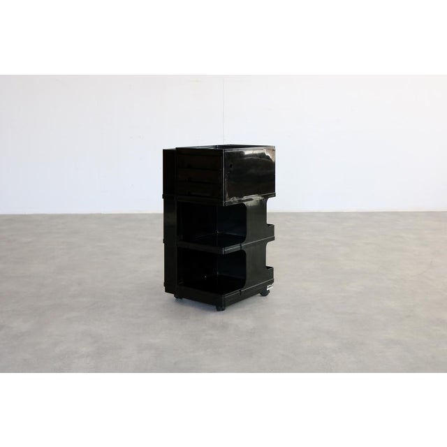 Black Vintage Trolley from Stile Neolt, Italy, 1970s For Sale - Image 8 of 8