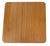 Japanese Cedar Ash Wood Tray Vintage Tea Ceremony Square Natural Lacquer For Sale - Image 9 of 10