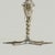 Pair of Mid Century Silver Plate Ostrich Egg and Frog Candlesticks by Antony Redmile For Sale - Image 14 of 15