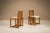 Some designs speak through restraint rather than ornament. This elegant set of six Italian dining chairs from the 1970s...