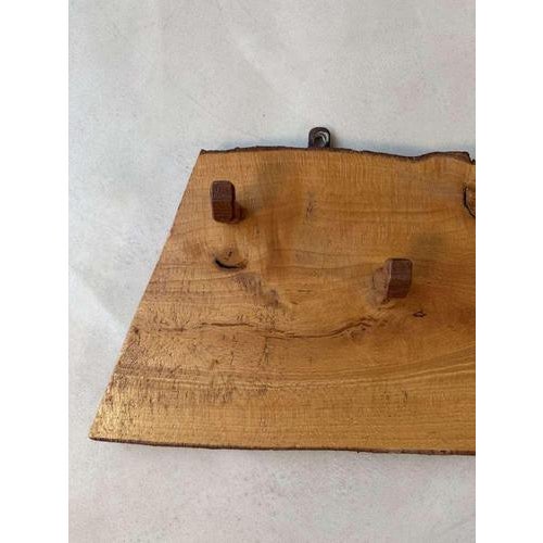 Wood Vintage Wooden Coat Rack, 1960s For Sale - Image 7 of 9