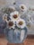 M. Beech, Daisies in a Vase Still Life, Watercolour Painting For Sale - Image 3 of 14