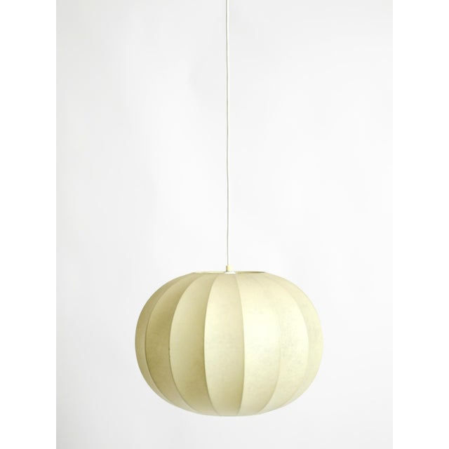 Small Cocoon Pendant Lamp, 1960s For Sale - Image 6 of 14