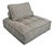 Low Krissa Grey Modern Lounge Chair Sofa For Sale
