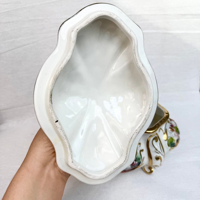 Vintage Box with Lid from Capodimonte, Italy, 1980s For Sale - Image 11 of 18