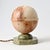 Art Deco Alabaster Ball-Shaped Table Lamp, 1930s, in Good conditions. Designed 1920 to 1949 European Plug (up to 250V).The...