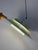 White Louvered Lamp with Marbled Glass from Jeka For Sale - Image 6 of 11