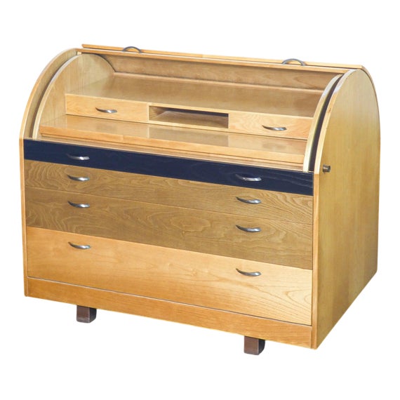 Bauletto Writing Desk by G. Offredi for Saporiti For Sale