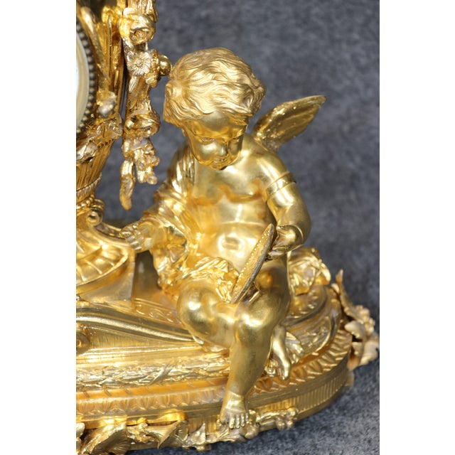 Superb Figural Bronze With Cherubs by Samuel Marti Sold by Barrd & Vignon For Sale - Image 17 of 18