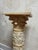 Classical Revival Carved Resin 31" Column Pedestal For Sale - Image 11 of 13