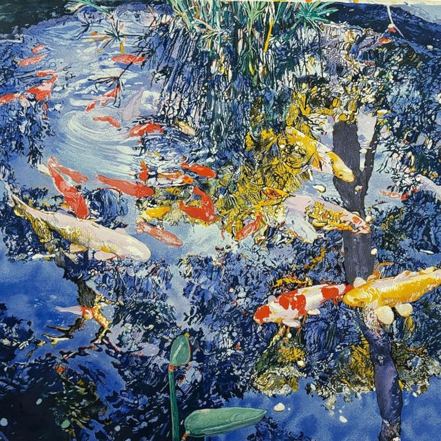 2004 Lincoln Center Nyc "Mostly Mozart" Serigraph Print by Joseph Raffael For Sale - Image 4 of 6