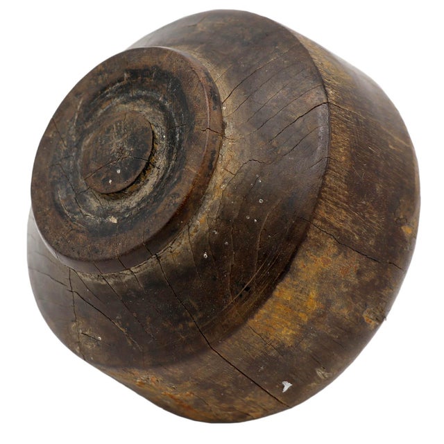 An old spinning top from Indonesia.