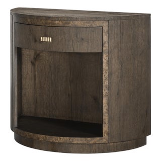 Century Furniture Monterey Demilune - Dark For Sale