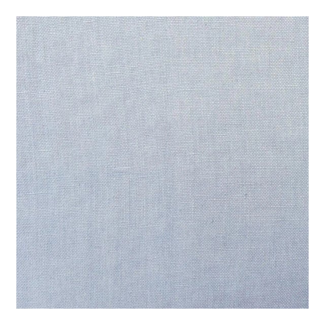 The House of Scalamandré Toscana Linen Fabric, Sky For Sale