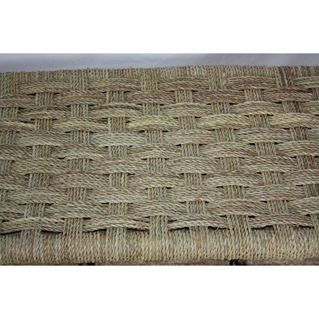 Art Deco Moroccan Bench in Lemon Tree Wood For Sale - Image 3 of 5