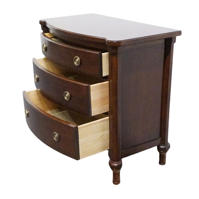 Bernhardt Furniture Martha Stewart Collection Solid Cherry Traditional Style 35" Nightstand 102-229 For Sale In Kansas City - Image 6 of 13