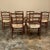 Set of 6 Country French Dining Chairs With Rush Seats Includes 2 Armchairs For Sale - Image 4 of 13