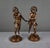 Brown Auguste Moreau, Pair The Skaters Scupltures, 1890s, Bronze For Sale - Image 8 of 18