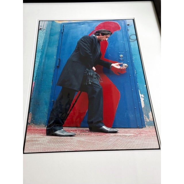 Modern Large Framed Photograph of Adrien Brody by Sylvia Plachy For Sale - Image 3 of 9