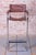 Brown Bauhaus Bar Chair in Chromed Steel and Faux Leather, Germany, 1970s For Sale - Image 8 of 11