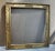 A large Victorian gilt gold leaf wood and gesso frame. With a simple pattern all round, detailed corners and running...